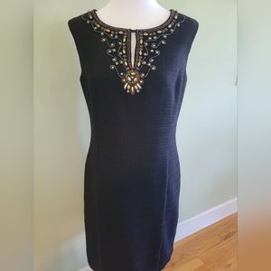 Ellen Tracy Black Cocktail Dress